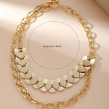 GOLD PLATED STAINLESS STEEL NECKLACE_CWMM3642