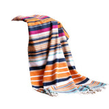 KNITTED STRIPED LIGHTWEIGHT SOFA BLANKET_CWMM0214