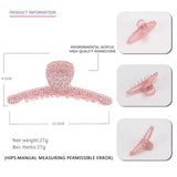 FASHION LARGE DIAMOND SHARK CLIP HAIRPIN_CWAHA4265