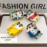 CARTOON BOY ACETATE HAIR CLAW CUTE ANIME STYLE_CWAHA5747