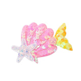 CHILDRENS SHELL PEARL MERMAID HAIRPIN_CWAHA2394