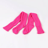 AUTUMN AND WINTER WARM SOLID COLOR KNEE SOCKS_CWMS0307