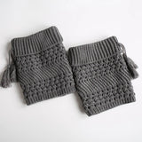 NEW CHRISTMAS FOLDED HOLE TWILL TASSEL SOCKS_CWMS0747