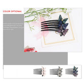 THREE DIMENSIONAL BOW HAIRPIN COMB HAIRPIN_CWAHA4217