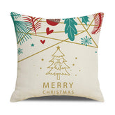 CHRISTMAS TREE CARTOON PRINT PILLOWCASE_CWMM1404