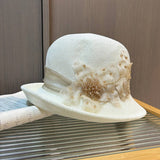 Versatile Knitted Rolled Bowler Bucket Hat_Cwah1210