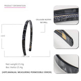 SIMPLE 1CM NARROW ACETATE HAIRBAND HAIRPIN_CWAHA4340
