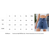 NEW WASHED DENIM SHORTS WITH RAW HEM SLITS_CWJS0328