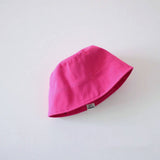 CANDY COLOR CHILDRENS SOLID COLOR BUCKET HAT_CWAH2861