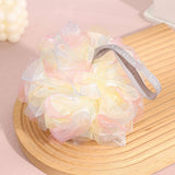 SOFT AND COLORFUL BATH BUBBLE BALL BATH POUF_CWMM3327