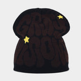HOT SALE LETTER JACQUARD KNITTED HAT_CWAH1626