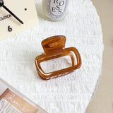 HEART ACETATE HAIR CLAW MINIMALIST CHIC CLIP_CWAHA1596