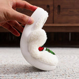 CHRISTMAS GRINCH HOME COTTON SLIPPERS_CWMM3058