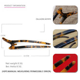 ACETATE LEOPARD PRINT U SHAPED HAIRPIN_CWAHA4228