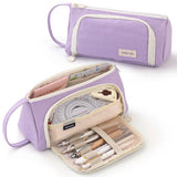 HIGH VALUE CANVAS WINDOW PENCIL CASE_CWMM1977