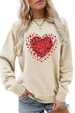 Valentine Fun Pattern Long Sleeve Sweatshirt_Cwtstl0971