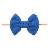 STRIPED CHILDRENS HAIRBAND BOW HAIR ROPE_CWAHA2351