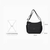 Simple Casual Commuter Shoulder Messenger Bag_Cwab3503
