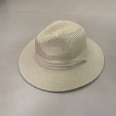 ALL MATCH SIMPLE BEACH VACATION STRAW HAT_CWAH3448