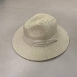 ALL MATCH SIMPLE BEACH VACATION STRAW HAT_CWAH3448