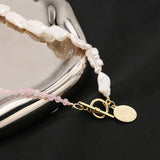 NICHE ALL MATCH NATURAL FRESHWATER PEARL NECKLACE_CWAJE3847