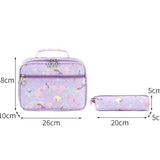 GIRLS BACKPACKS FOR SCHOOL 3 PIECE OCEAN DESIGN_CWAB5392