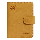 Vintage Rfid Travel Passport Wallet_Cwab1611