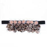 FLORAL ELASTIC WAIST BELT FOR WOMEN HANDMADE CHIC_CWMM6422