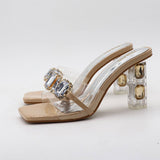 RHINESTONE SEXY THICK HEEL HIGH HEEL SANDALS_CWSHS0594