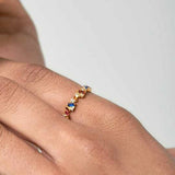 NEW HOT SALE RETRO COLOR IRREGULAR RING_CWAJE1740