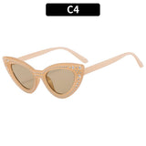 Cat-Eye Diamond-Encrusted Luxury Sunglasses_Cwasg0378