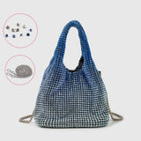 PORTABLE BUCKET BAG ELEGANT RHINESTONE EVENING BAG_CWAB3586