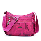 SIMPLE WATERPROOF NYLON CROSSBODY SHOULDER BAG_CWASC1733