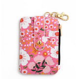 PRINTED HEM CARD HOLDER WALLET KEYCHAIN_CWMM1287