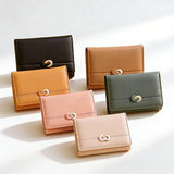 Minimalist Solid Color Mini Trifold Wallet_Cwab06213