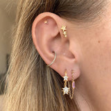 Versatile Chain Tassel Earrings