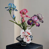 Vintage 2-Head Alice Iris Artificial Flower_Cwmm6515