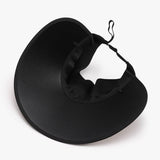 Travel Sun Visor Empty Top Hat Visor_Cwah1316