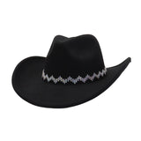 MEN WOMEN FELT COWBOY WESTERN FEDORA_CWAH04436