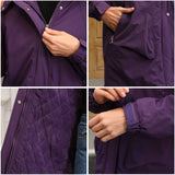 Windproof And Warm Long Hiking Jacket