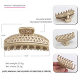 ACETATE DIAMOND HAIR CLIP HAIR ACCESSORIES_CWAHA4237