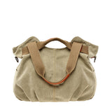 RETRO CANVAS SHOULDER CROSSBODY BAG TOTE BAG_CWAB1275
