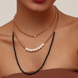 PERSONALIZED CRYSTAL FRESHWATER PEARL NECKLACE_CWMM3625