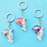 NEW DOLPHIN SHAPE KEYCHAIN SOUVENIR PENDANT_CWMM3697