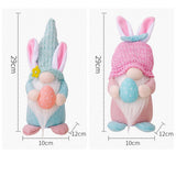 EASTER EGG HOLDING DOLL WITH LIGHT ORNAMENT_CWMM3487