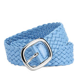 BRAIDED BELT IN BRIGHT CANDY COLOR FOR WOMEN_CWASC0570