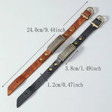 SIMPLE AND FASHIONABLE RETRO LEATHER BRACELET_CWMM4508