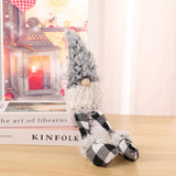 CHRISTMAS PLUSH FACELESS DOLL FIGURINE DECORATION_CWMM2847