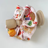 DESIGN SATIN CUTE EMBROIDERED BUNNY HAIRBAND_CWAHA3676