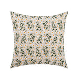 EMBROIDERED DAISY PILLOW COVER REMOVABLE RUSTICCHIC_CWMM7672
